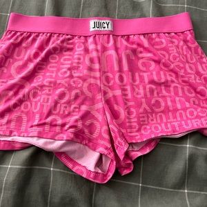 NWOT y2k pink juicy couture shorts